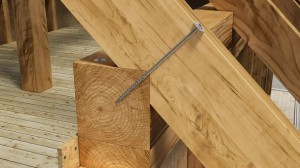 Wkręty ciesielskie 8 X 80 mm - 50 szt