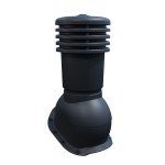 Kominek do blachodachówki Centro 150mm Grafit 7021