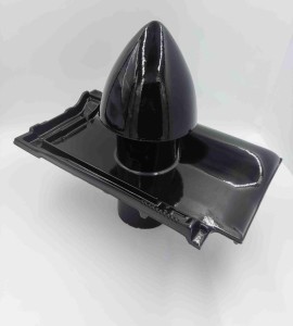 Kominek ceramiczny FCB do CREATON Premion Czarna Glazura 110