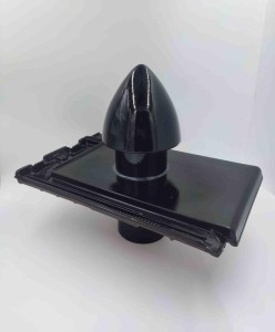 Kominek ceramiczny FCB do CREATON Simpla Czarna Glazura 110