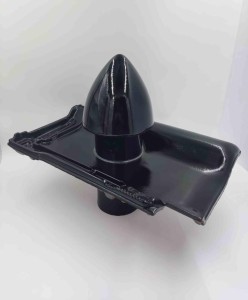 Kominek ceramiczny FCB do CREATON Titania Czarna Glazura 110