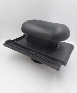 Kominek ceramiczny FCB do ROBEN BERGAMO Antracyt 160 mm