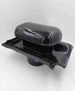 Kominek ceramiczny FCB do CREATON Premion Czarna Glazura 160