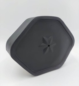 Zakończenie gąsiora końcowe Roben Bergamo Antracyt