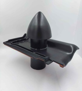 Kominek ceramiczny FCB do CREATON Futura Czarna Matowa 110