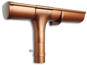 Narożnik zewnętrzny Marley 125 90 stopni Grafit