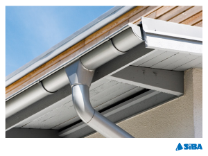 Uchwyt rynny spustowej do betonu Siba 75 Grafit