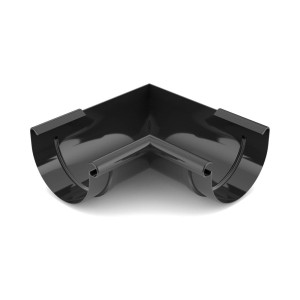 Narożnik wewnętrzny 90 stopni Bryza 125 Czarny