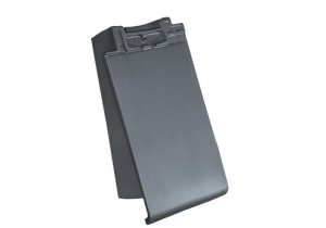 Dachówka skrajna lewa Roben Bergamo Antracyt