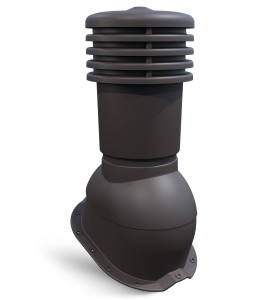 Kominek do trapezu Eurovent T18 150mm Brąz 8019